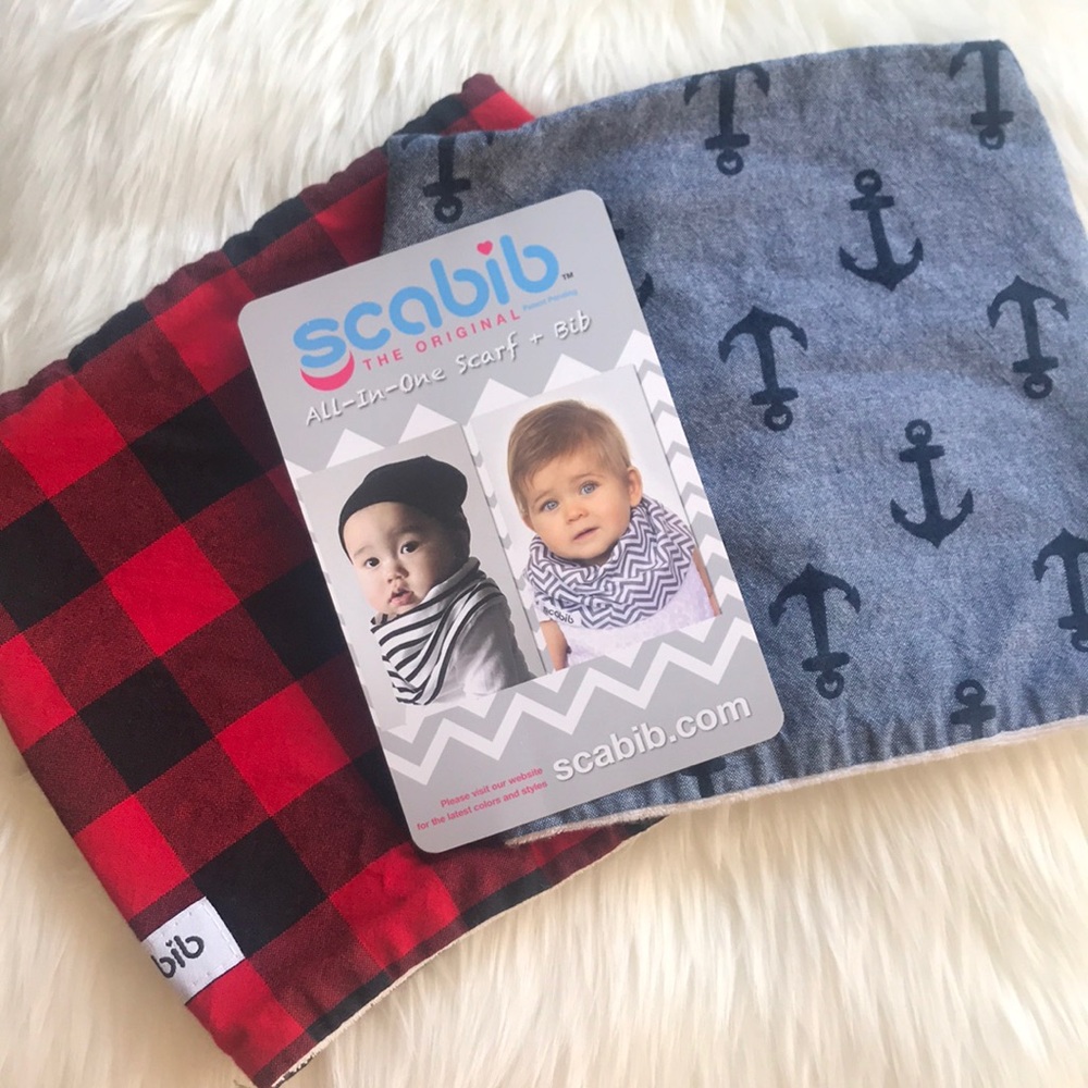 All in One scarf + bib